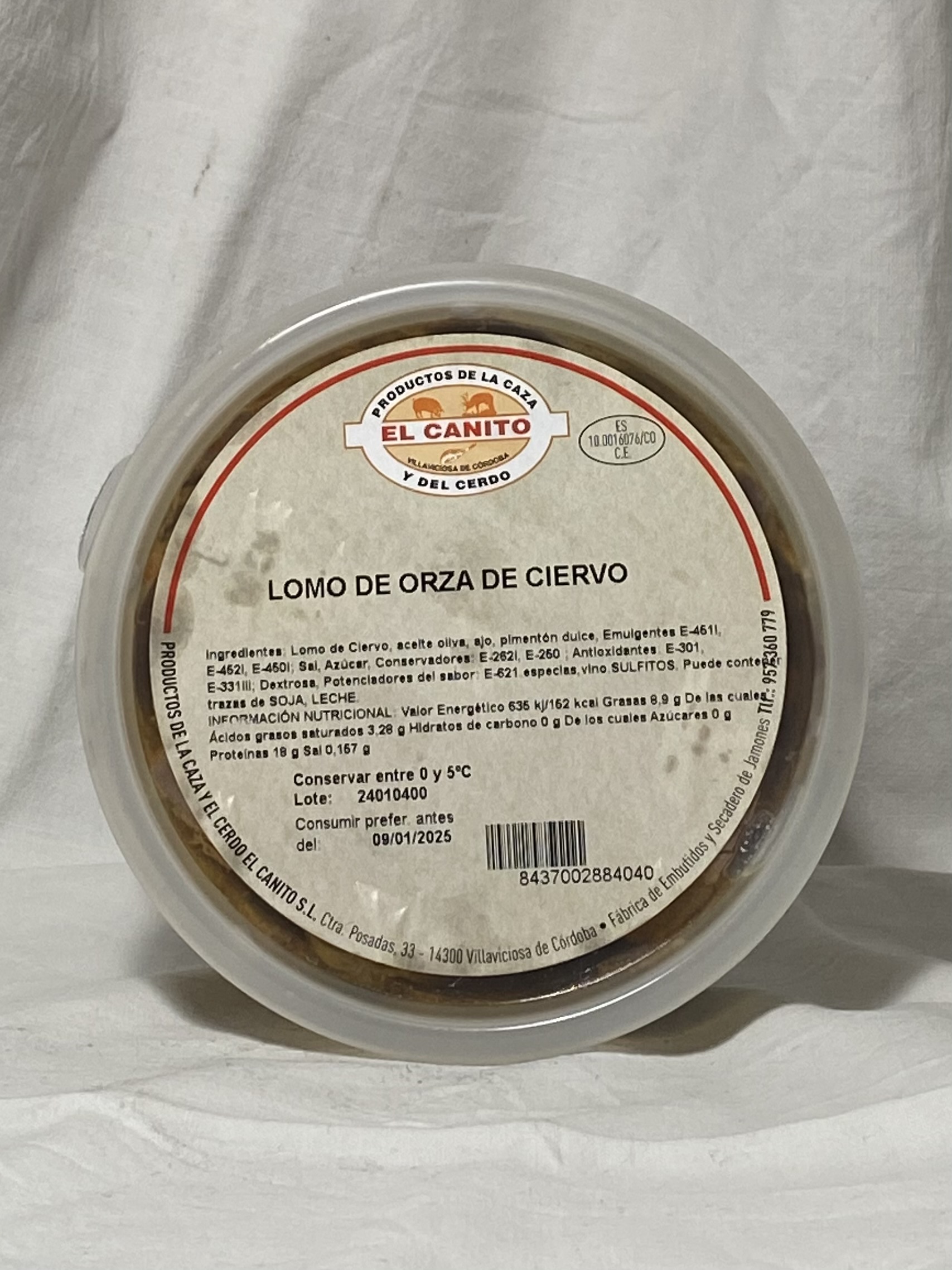 Lomo de Orza de Ciervo El Canto
